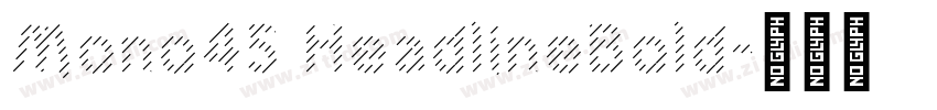 Mono45 HeadlineBold字体转换